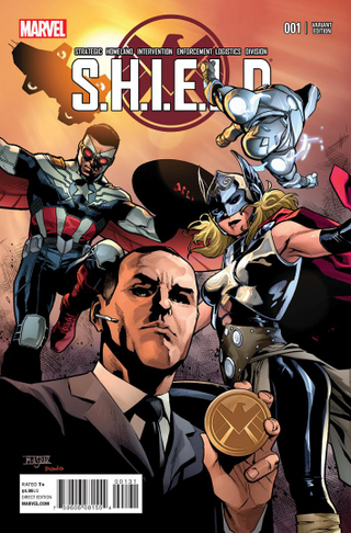 Illustration for article titled In The First SHIELDÂ Comic, Coulson and Crew Meet All the Marvel Heroes